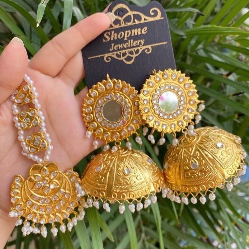 Mina Jhumka Tikka