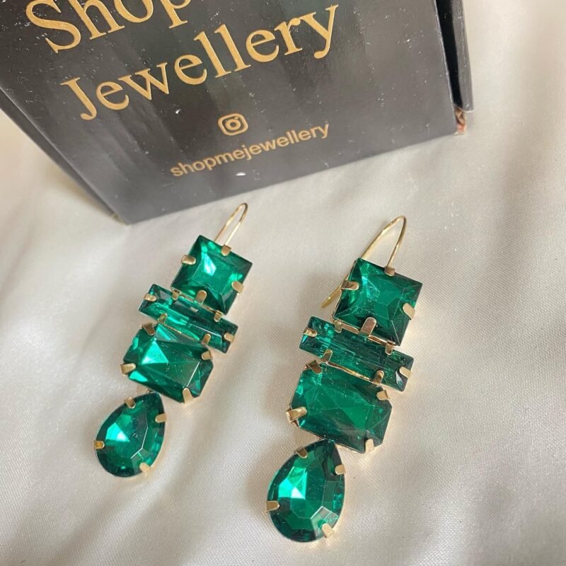 Cubic Tassel Earring