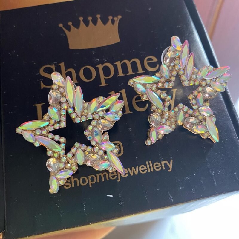 Crystal Star Earring