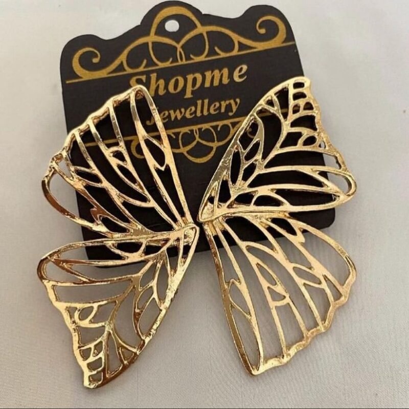 Netted Butterfly Earring