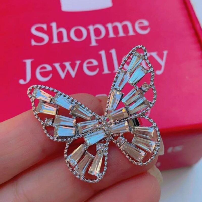 Butterfly Zircon Ring