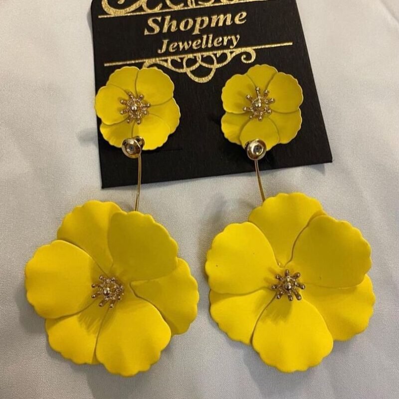 Double Flower Earring