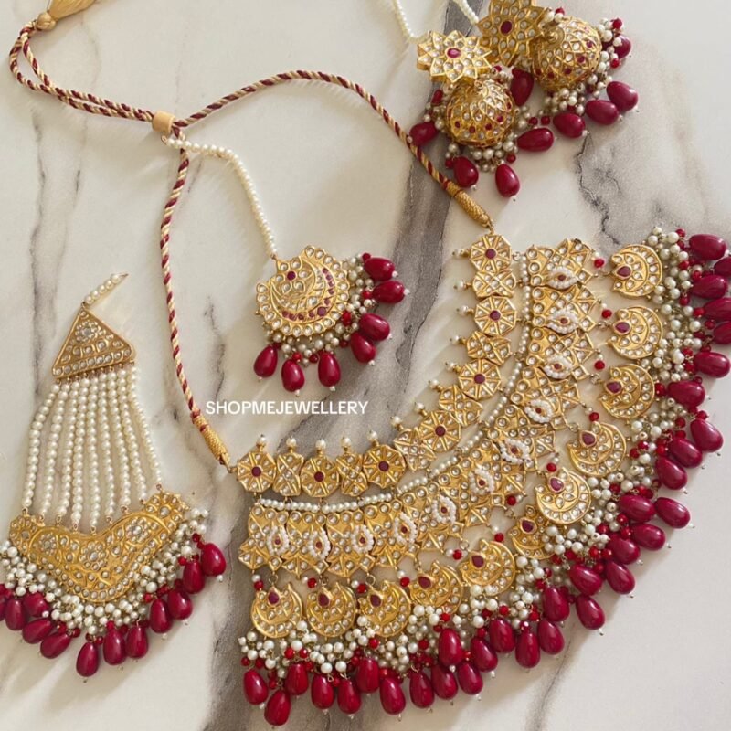 Gold Polish Bridal Set