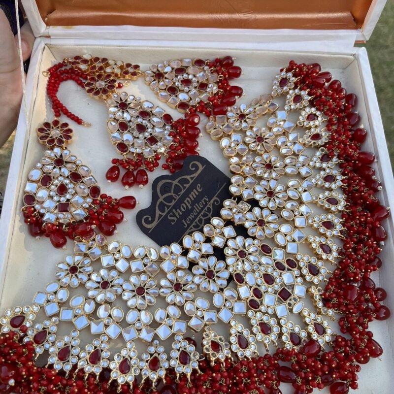 Fershi Kundan bridal set