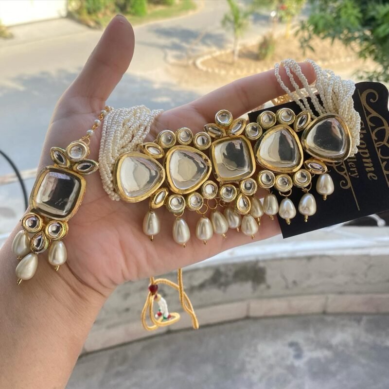 INDIAN THAPPA KUNDAN SET