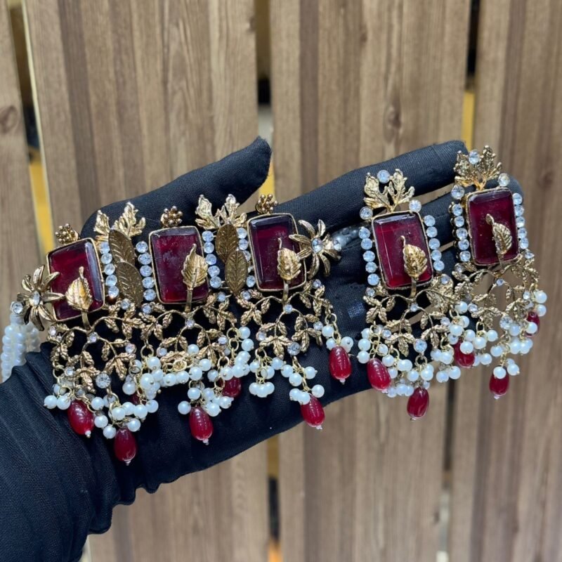 Antique Crushed Choker Set